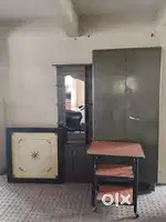 Iron almirah, dressing table, TV table, carrom board