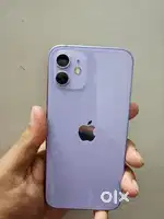 Apple iphone 12 purple good condition