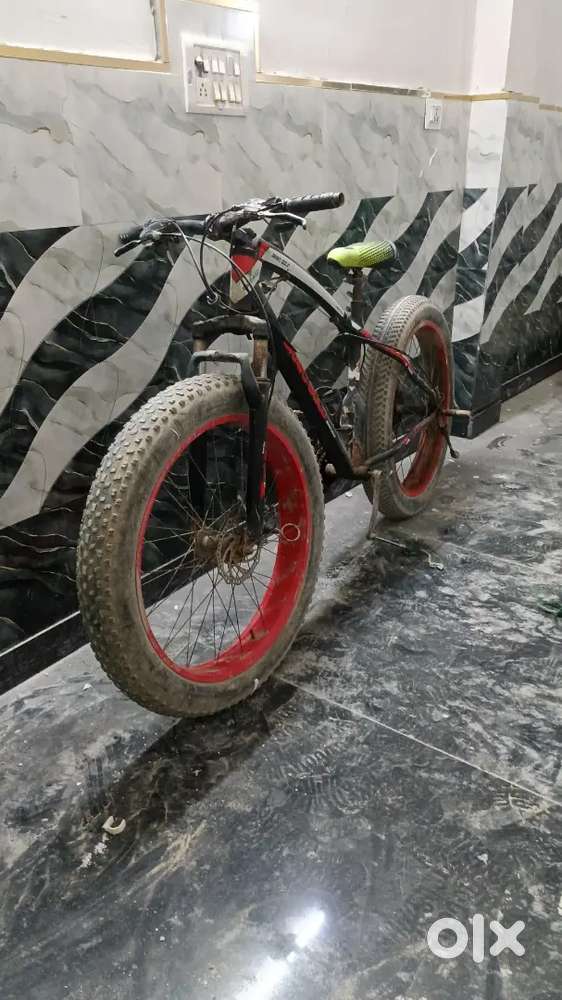 Fat Tyre Mountain Cycle – 26x4 Tyres  Heavy Frame  Delhi