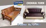 Sofa Sale New Wooden Sofa set @  Pu sofa , Cushion sofa set #8ER