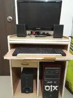 PC - Personal Computer with trolly (Only Monitor/Display not working)