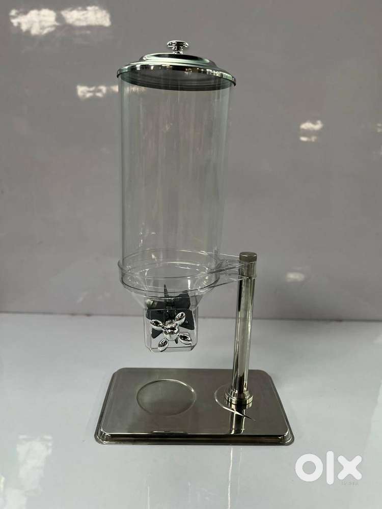 9L Single Tank Cereal Cornflakes Oats Grains Dispenser Stainless Steel