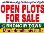 Open plots for sale