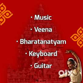 Music, Veena, Bharatam Class at Tirupur