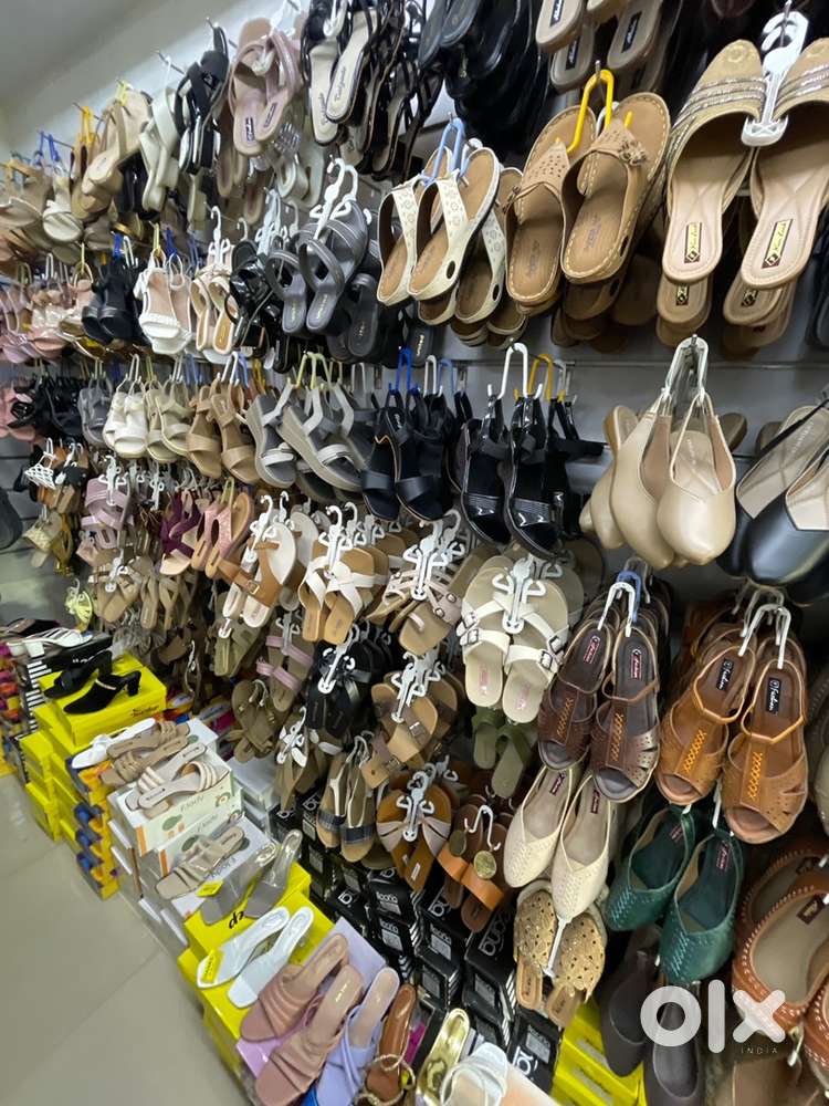 salesman for a retail footwear shop