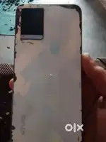 Only screen was blink and crack on the corner
