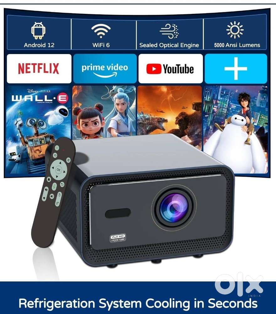 High Bright Auto Focus Sealed Engine Multimedia Projector Home cinema