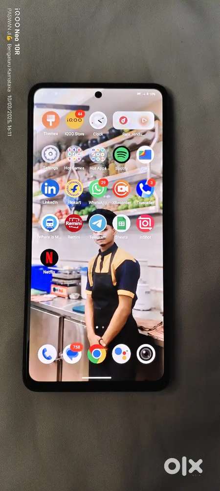 IQOO NEO6.  5G 8GB RAM 128 ROM