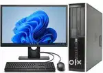 HP full COMPUTER SET 8GB RAM DDR3 256GB SSD 19inch DISPLAY
