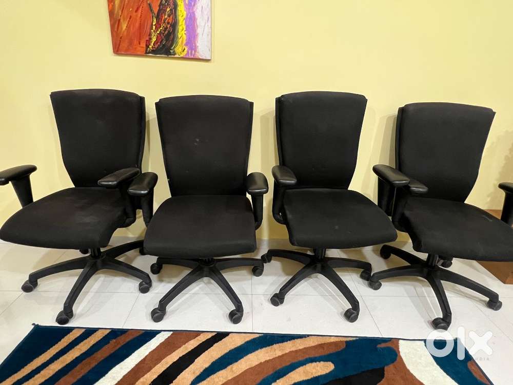 Revolving office, gaming and study chairs