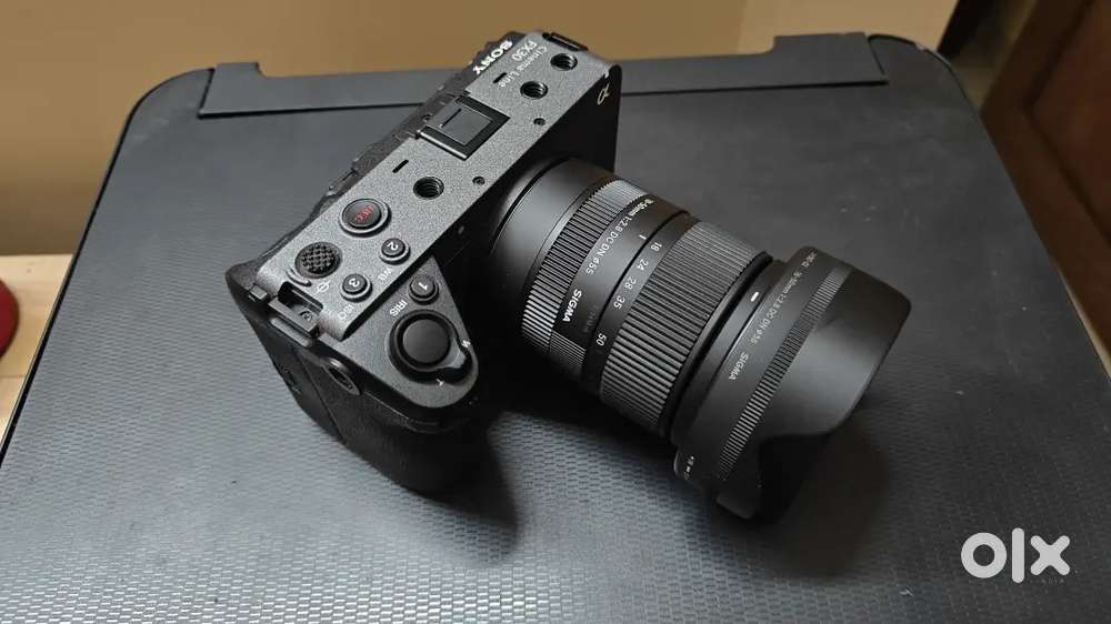 Sony Fx 30 with sigma 18-50mm f2.8 dc dn