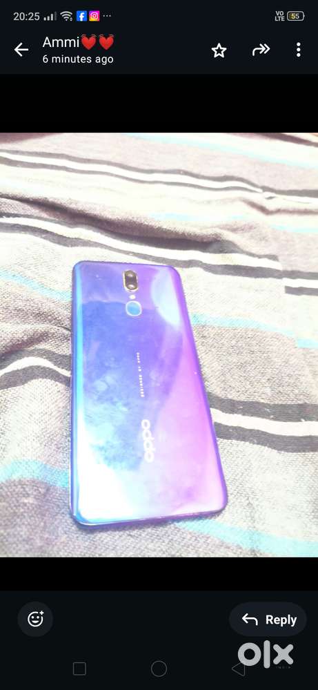 Oppo F11 fingerprint lock face lock