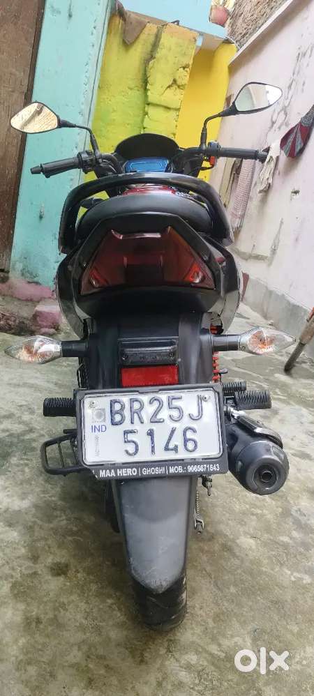 Hero glamour red colour 2024 model well condition