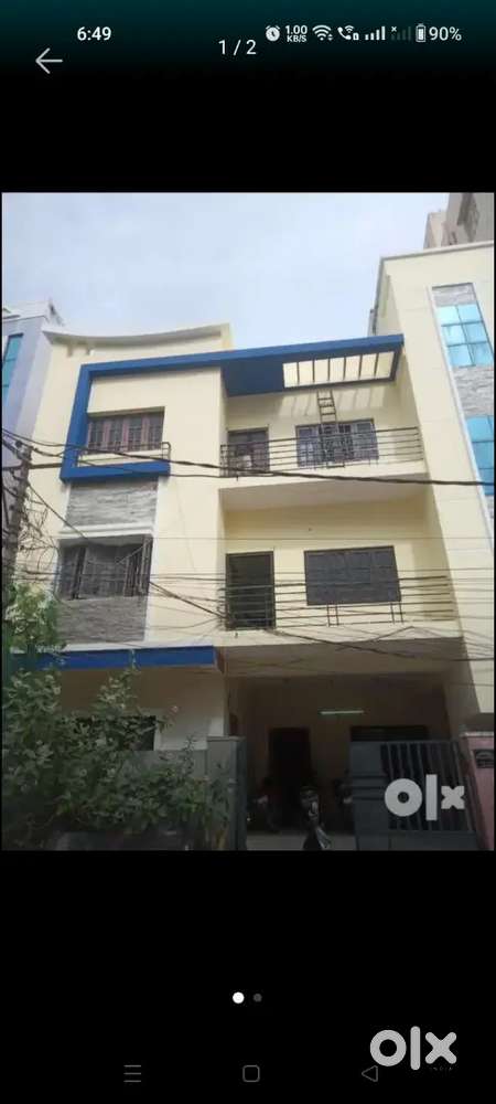 4BHK available for rent in IAS Colony Tolichowki near paramount Colony