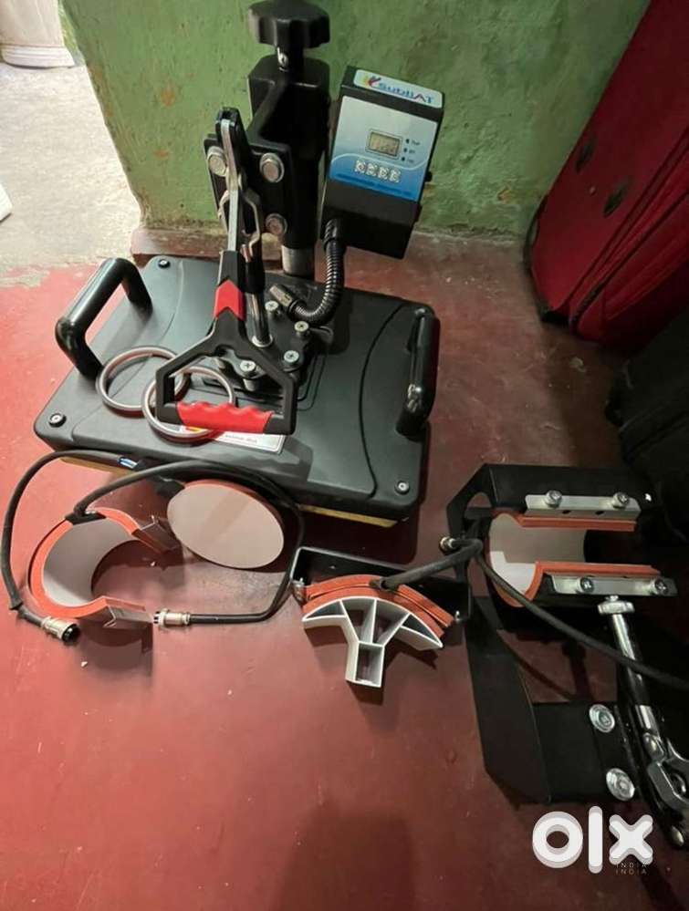 Heat press machine for tahirt printing