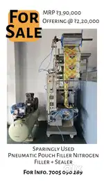 Pneumatic pouch sealer