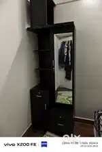 Bed and dressing table