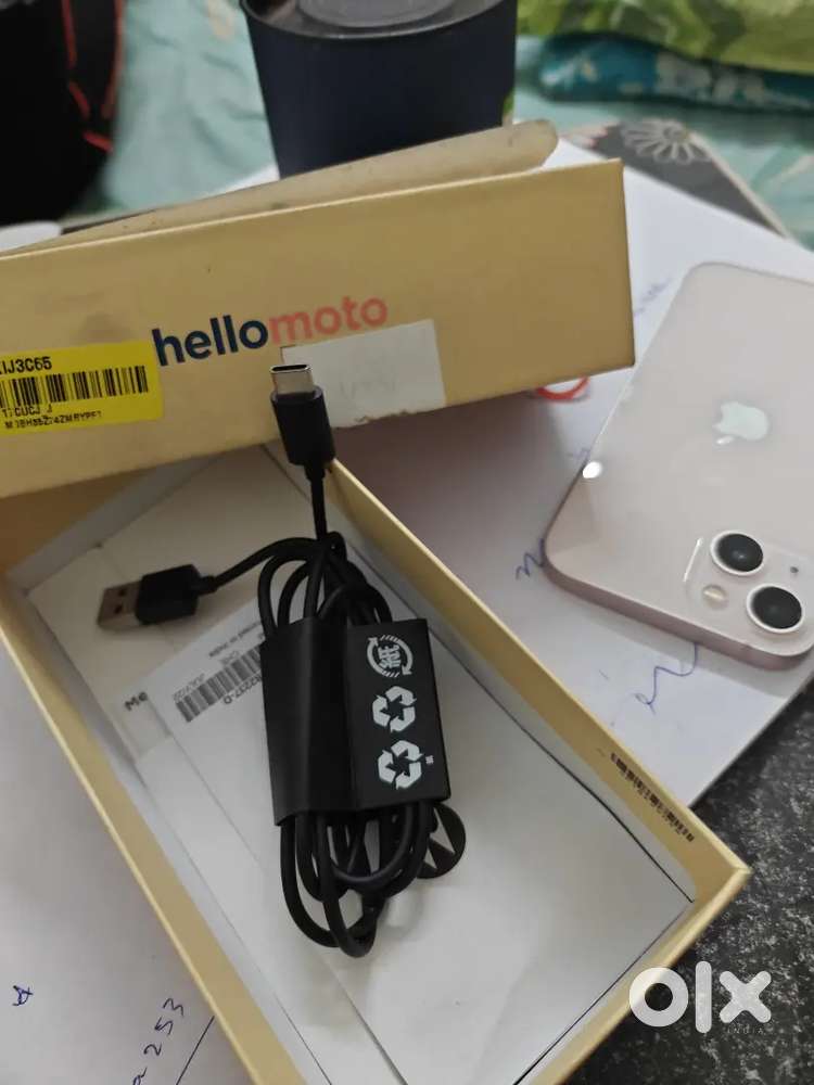 Original Motorola USB to Type-C Cable – Genuine & Working