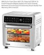 Inalsa Aero Smart Air Fryer Oven 23 L Aero Oven (Silver)