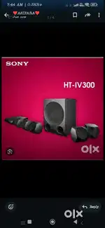 Sony home theatre iv300 5.1 saling