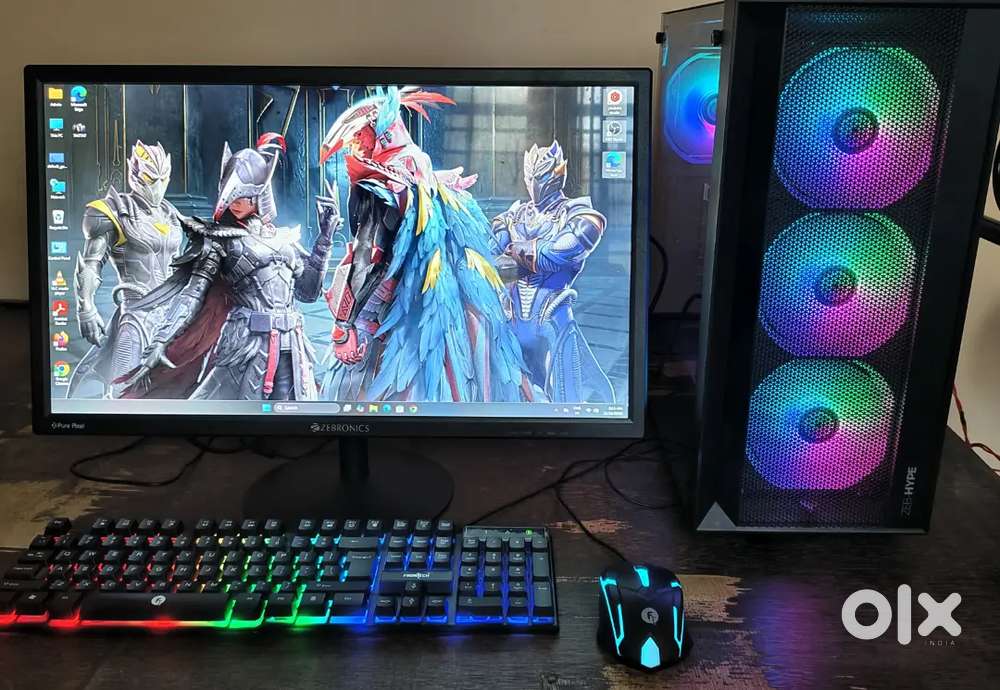 Gaming PC full set for sale, brand new condition,