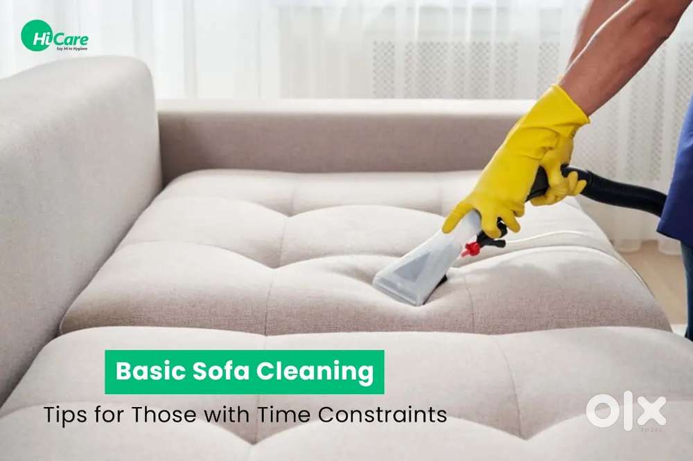 Sofa deep cleaning