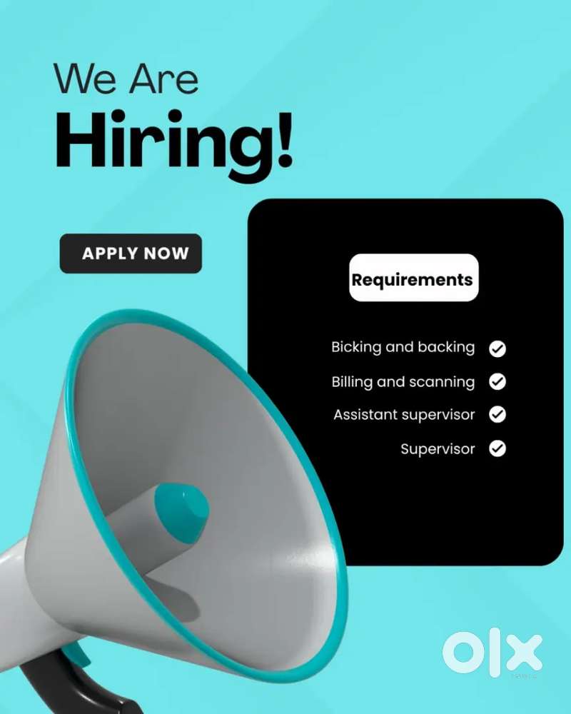 WE ARE HIRING FLOOR SUPERVISOR EXECUTIVE FOR WAREHOUSE