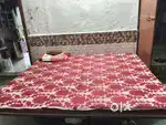 A bed with good quality, queen size with good quality mattress