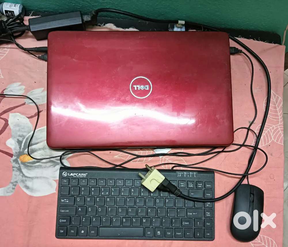 Laptop with full external setup,