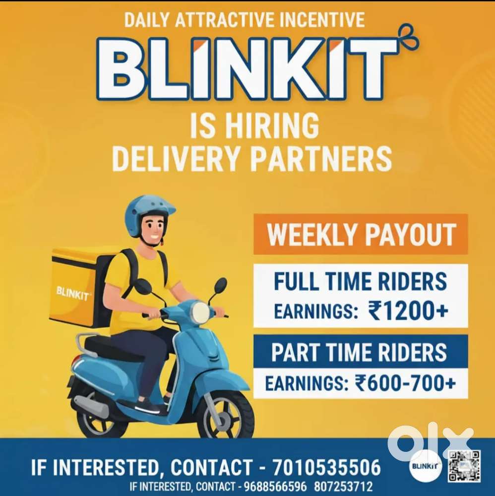 Blinkit delivery partner