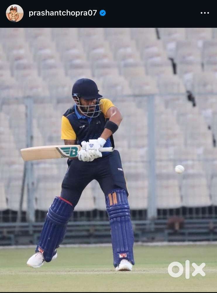 GradeA+ English willow contracted bat of Me PRASHANT CHOPRA (IndiaA)