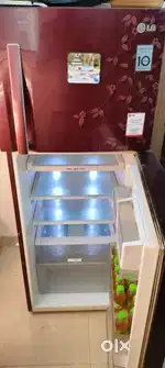 Beautiful looking LG double door fridge available for sale.