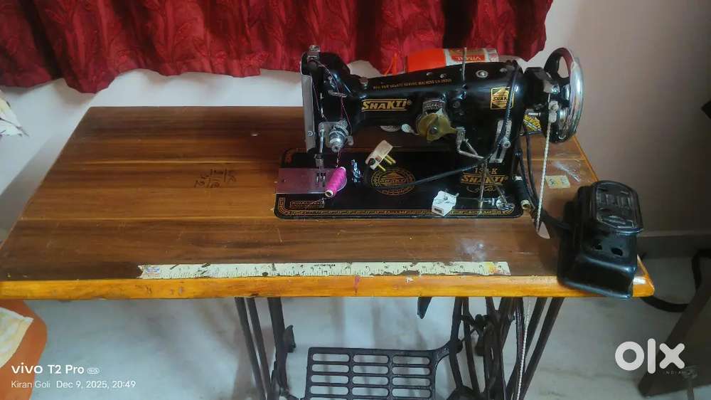 SHAKTI ZIGZAG AND SEWING AND SMALL EMBROIDERY STICH WORK MACHINE