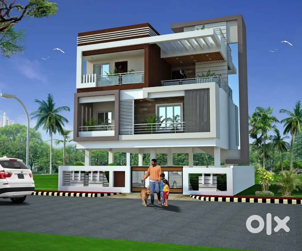 4 bhk independent villa with Ground floor parking