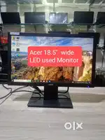 Acer 18.5  wide LED used Monitor