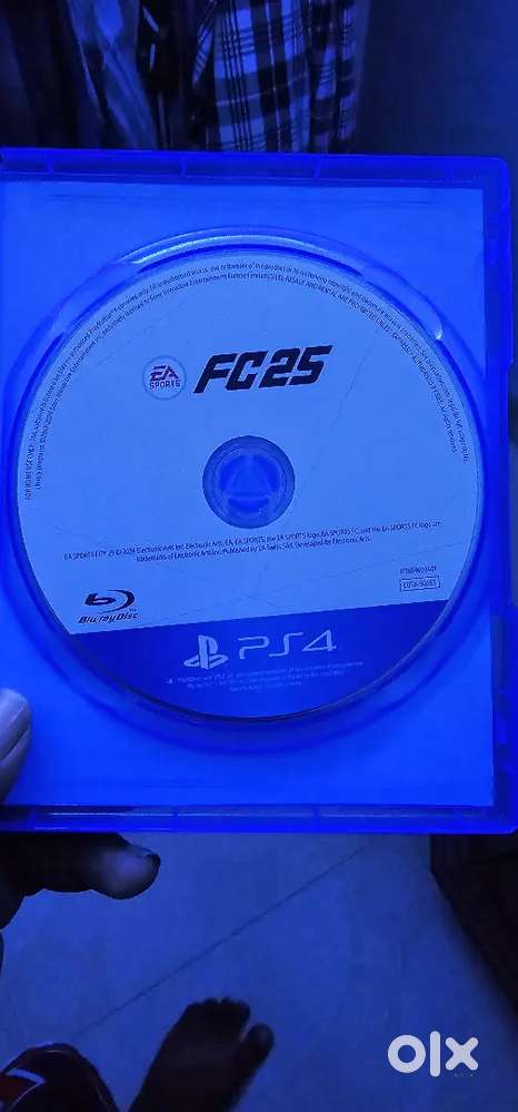 I want to exchange my ps4 fc25 game cd