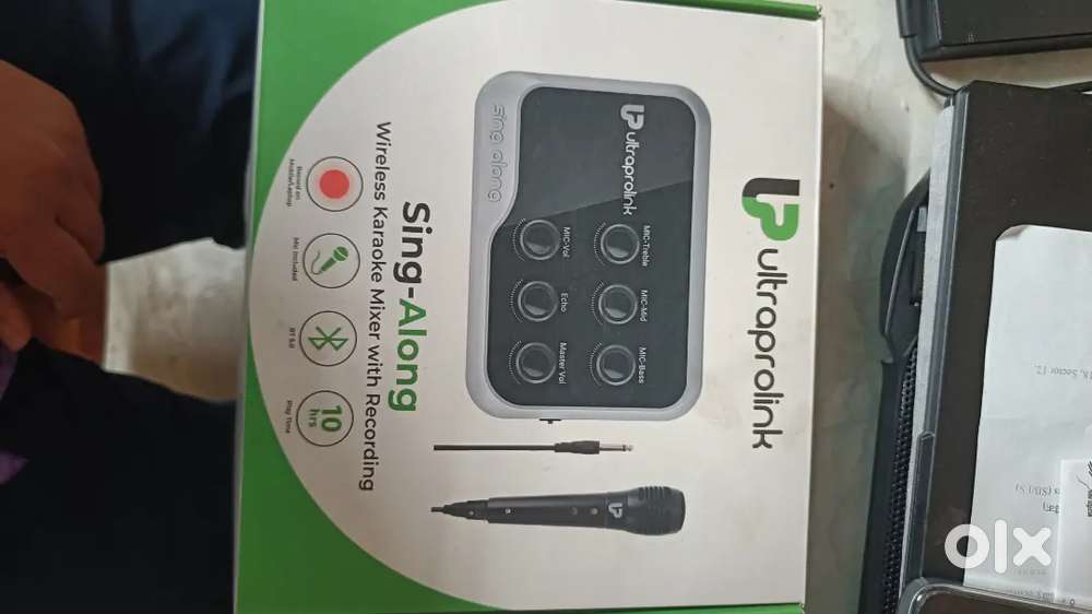Ultraprolink Sing Along Portable Bluetooth Karaoke