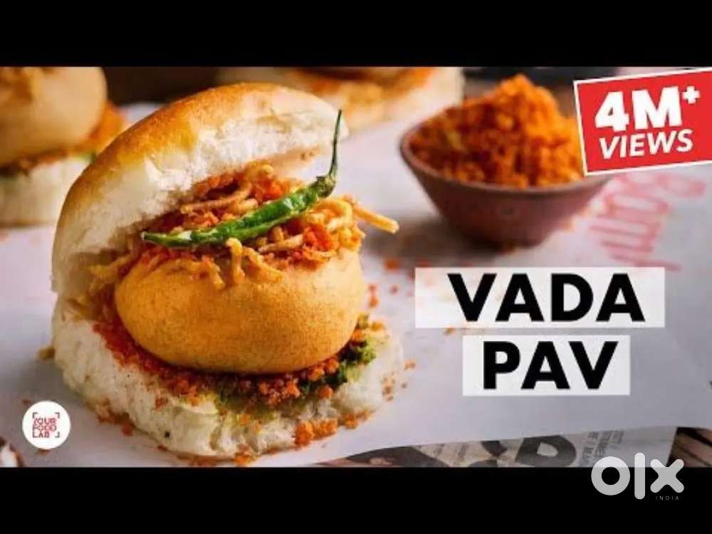 Urgent Requirement :- Vada Pav Cook // Misal Pav Cook Snacks Cook