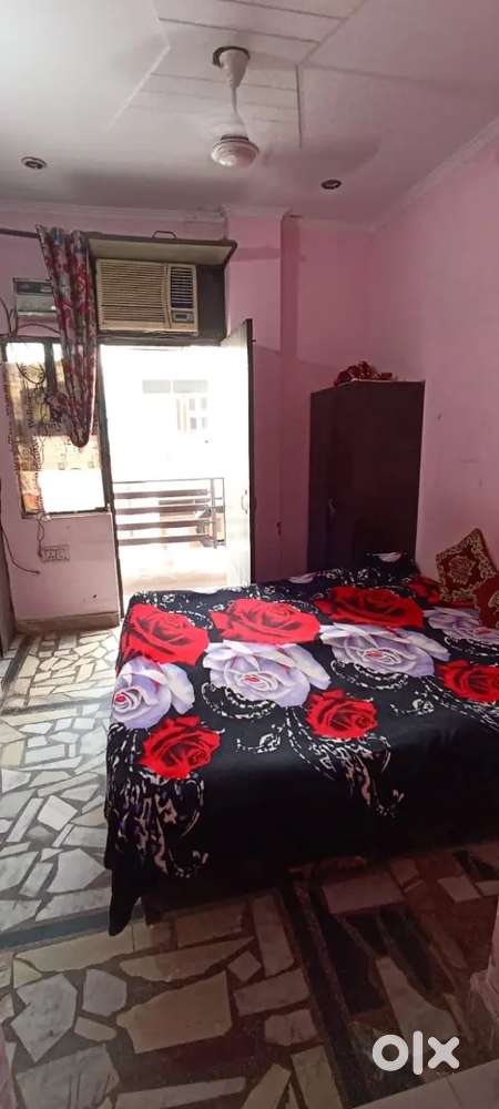 Luxurious L-Shaped 2+ flat   with bed, sofa almirah,study table ,etc