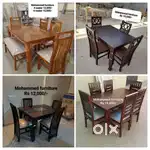Custom Dining Tables  4 & 6 Seater  Factory Price + 2 Year Warranty