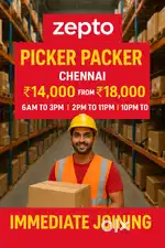 Need immediate joining picker Packer (Gerugambakkam network..)