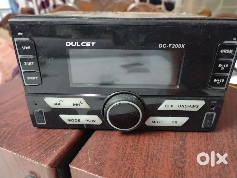 Double din car stereo. Can use at home
