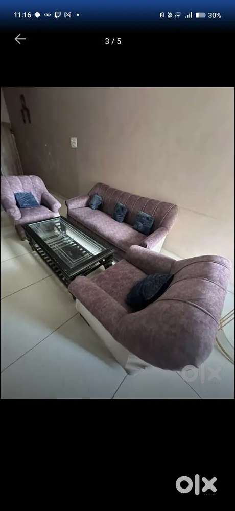 5 seater sofa set good condition