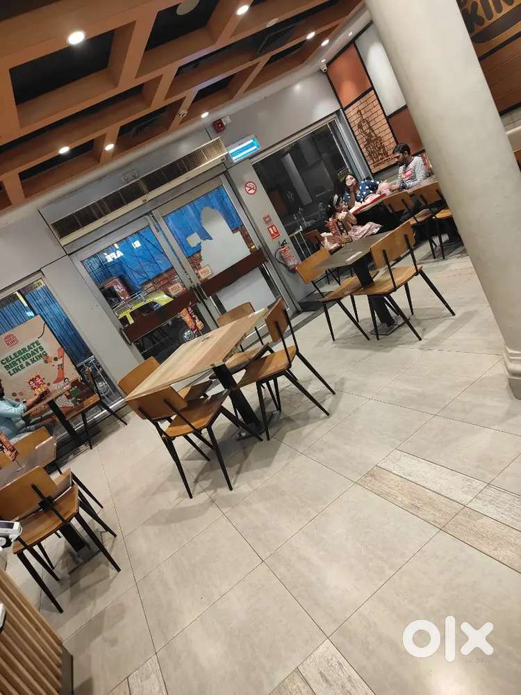 Required staff at burger king