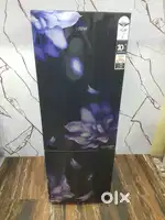 Haier flower design convertible double door refrigerator $