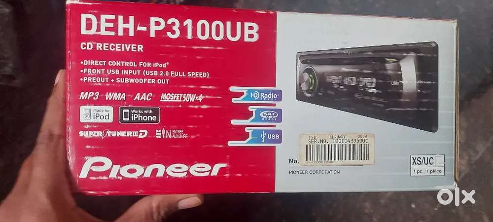 Poineer cd system suitable for small cars like 800.