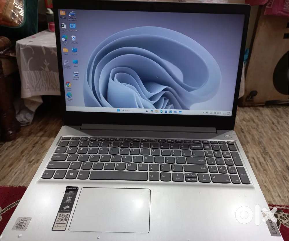Lenovo laptop i3- 10th gen in good condition.