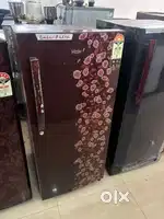 Less used fridge and washing machine