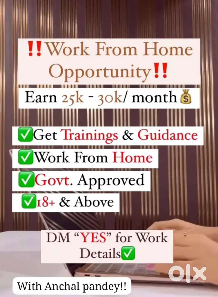 Work from home opportunity