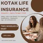 Tinsukia/Kotak Life insurance/Recruit life insurance advisor/Onrole